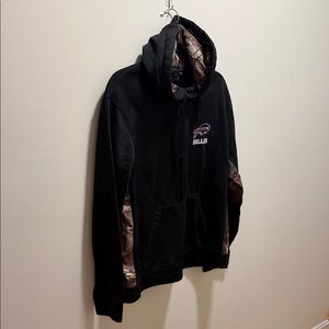Camo Accent Buffalo Bills Black Hoodie